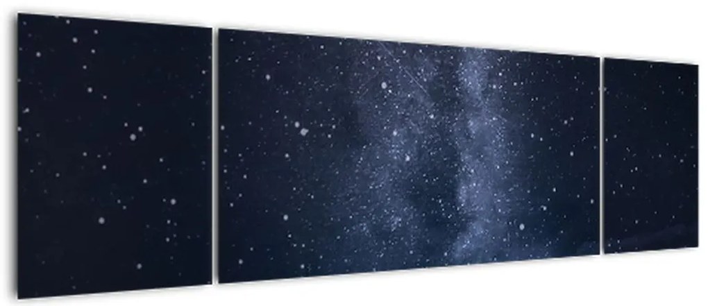 Obraz gwiaździstego nieba (170x50 cm)