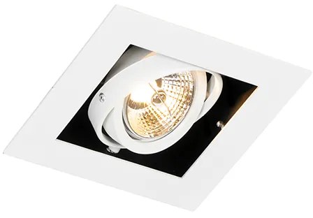 Nowoczesny wpuszczany reflektor biały regulowany - Oneon 70