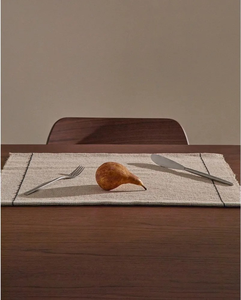 Maty stołowe z mieszanki bawełny zestaw 2 szt. 35x50 cm Lunel – Kave Home