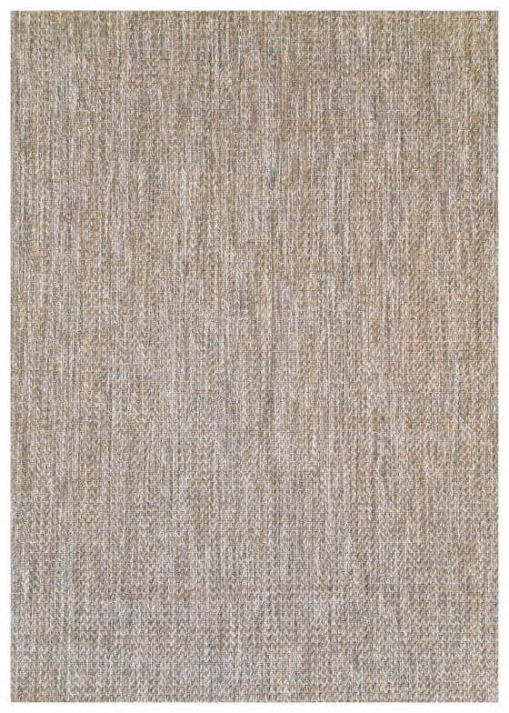 Dywan zewnętrzny Zagora Ramka Beżowy 80 cm x 150 cm