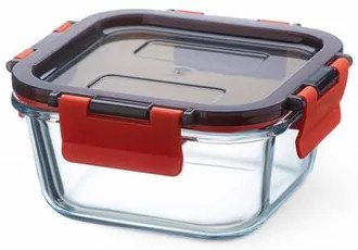 Simax 7606/L szklany pojemnik z pokrywką typu klik-klak, 0,5 l