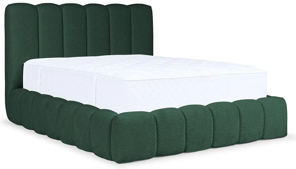 Zielone łóżko chmurka z pojemnikiem 5 rozmiarów Z2-M87