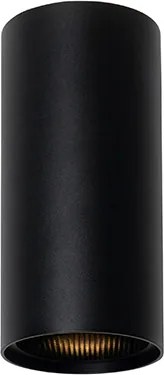 Designerska okrągła lampa ścienna czarna - Sab Honey