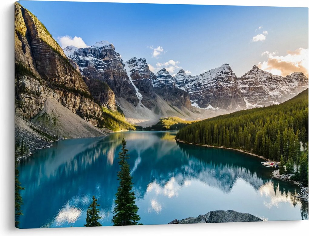 Obraz - Kanada, Park Narodowy Banff, Jezioro Moraine (70x50 cm)