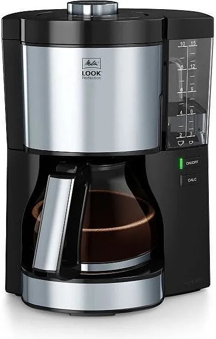 Ekspres do Kawy Filtrującej Look V Perfection Melitta 1025-06 - Czarny AromaSelector® 10 Filtrów 1,25L