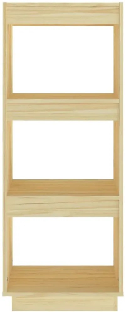 Naturalny sosnowy regał z 3 półkami F3-C92