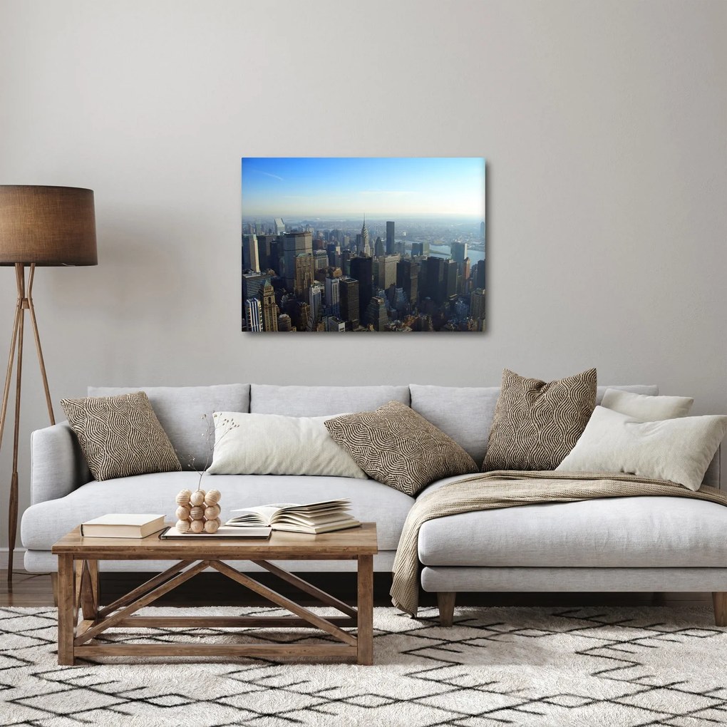 Obraz - Manhattan za dnia (70x50 cm)