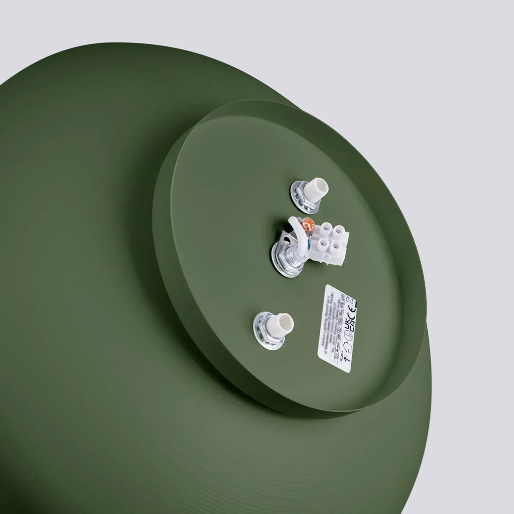 Plafon OMIQ zielony oliwkowy mat SOLLUX  LIGHTING