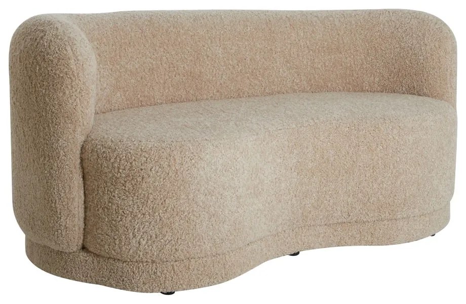 Beżowa sofa z materiału bouclé 175 cm Amelie – Light &amp; Living