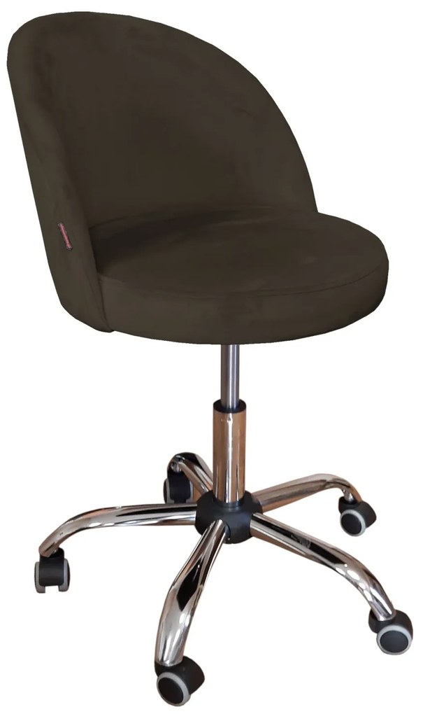 Fotel obrotowy TRIX MG05 brąz