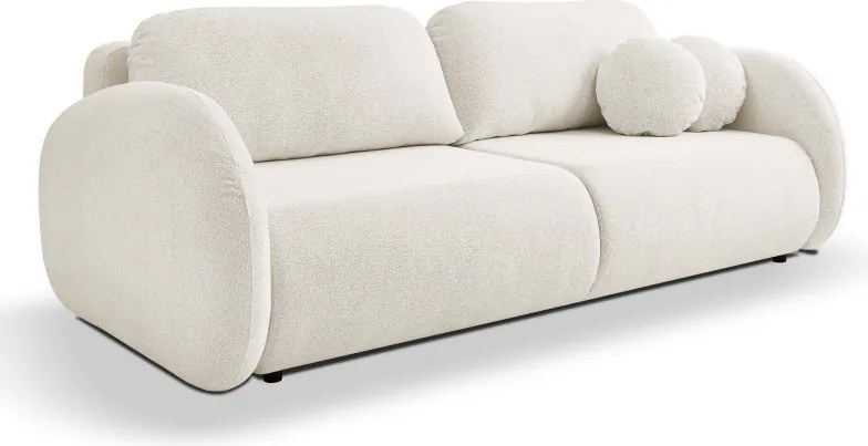 Sofa LOOP z funkcja spania i pojemnikiem BIAŁY RAVEN 21