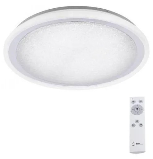 Leuchten Direkt 14336-17-LED Ściemniany plafon MEDINA LED/40W/230V+ pilot