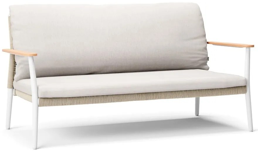 Kremowy zestaw mebli ogrodowych dla 4 osób Ray – Diphano