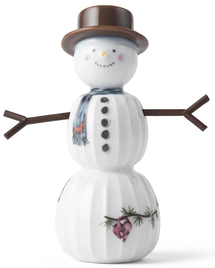 Porcelanowa figurka świąteczna (wysokość 11,5 cm) Hammershøi Snowman – Kähler Design