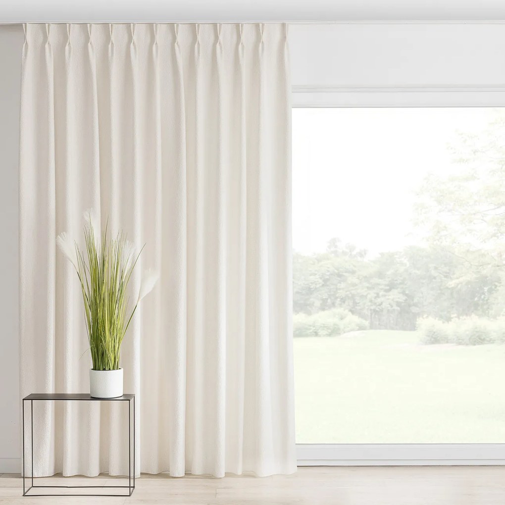 Zasłona na haczykach flex podwójnych