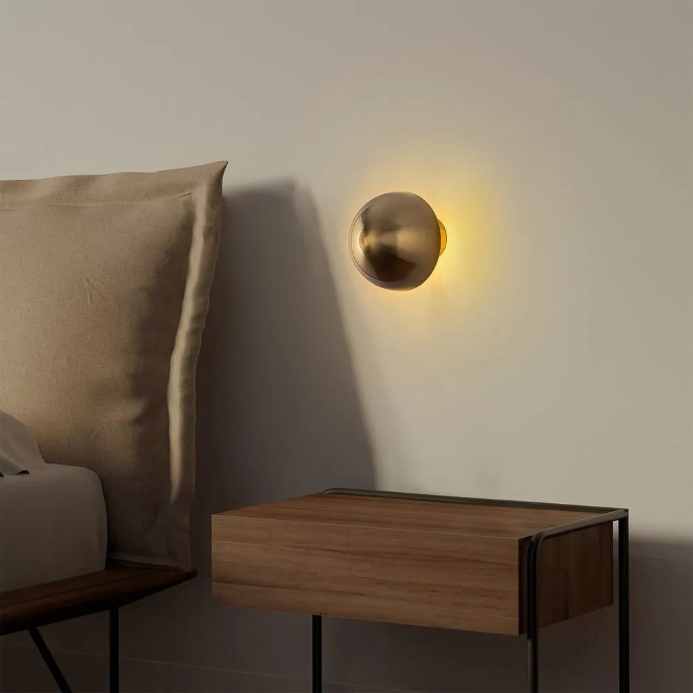 Kinkiet w kolorze brązu ø 16 cm Fungal – Opviq lights