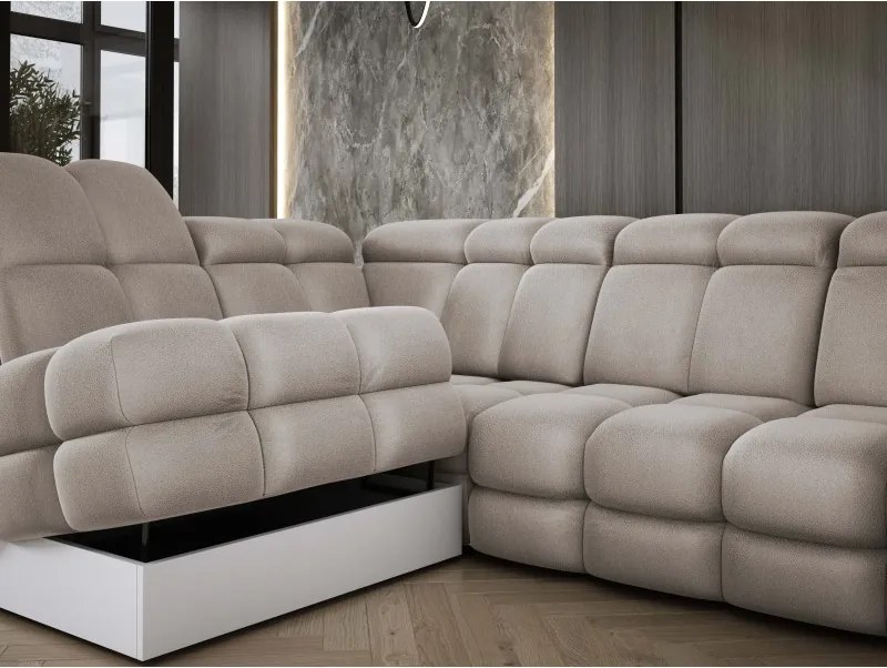 Narożnik TOLLO L z elektryczną regulacją siedziska WERSAL