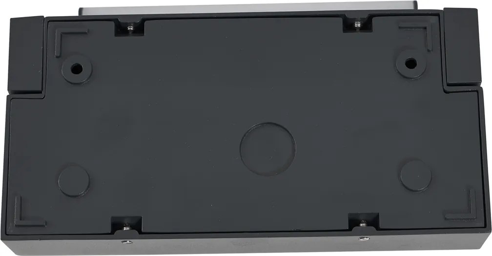 Zewnętrzna lampa ścienna czarna z LED IP54 z czujnikiem ruchu solarna - Judge