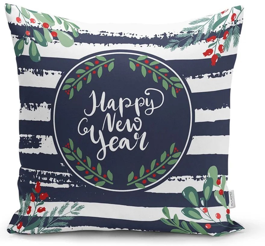 Poszewka na poduszkę 43x43 cm Happy New Year – Mila Home