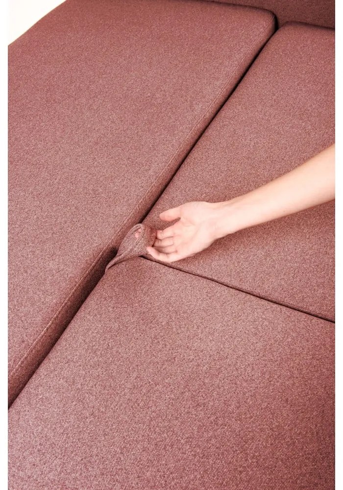 Różowa sofa rozkładana Bonami Selection Pop