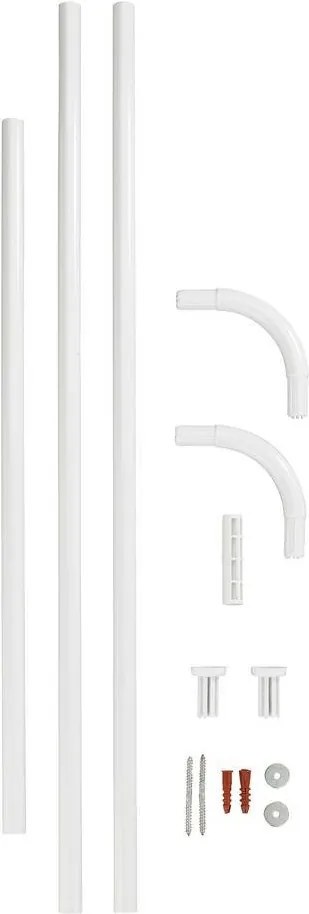 Uniwersalny kątownik do zasłony prysznicowej, WENKO