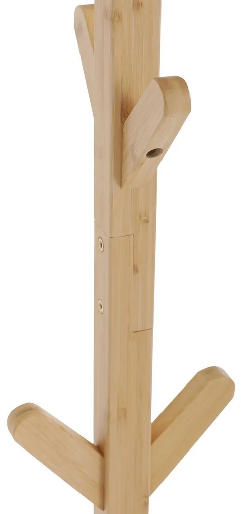 Wieszak stojący B017 NAT, bambus