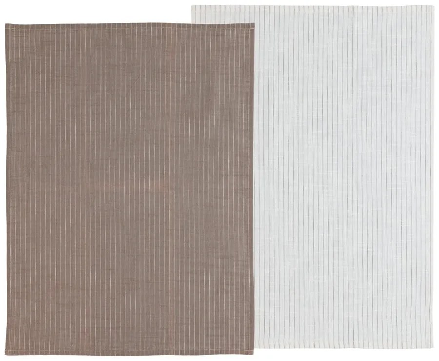 Bawełniane ścierki zestaw 2 szt. 50x70 cm Line – Södahl