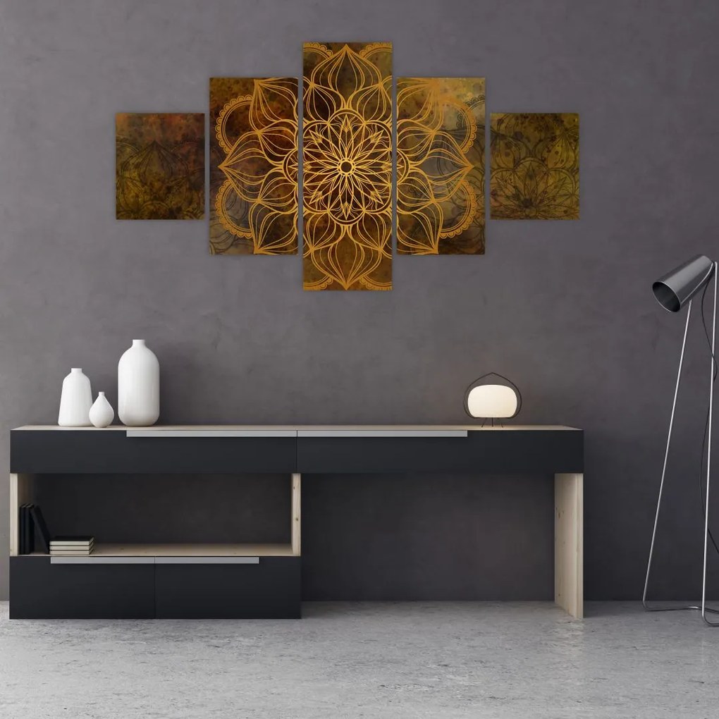 Obraz - Mandala radości (125x70 cm)