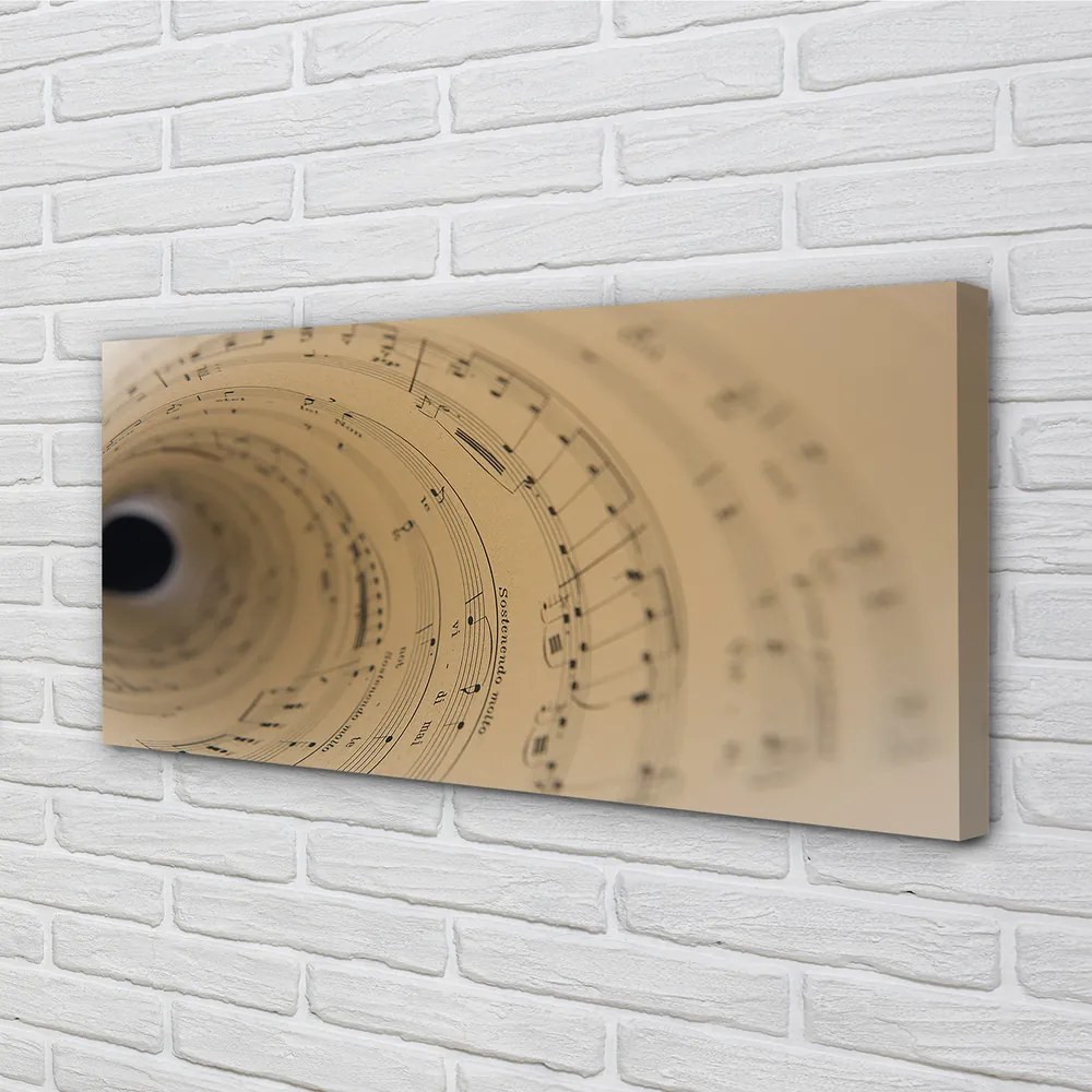 Zdjęcie na płótnie Rękopis Wielkiej Symfonii