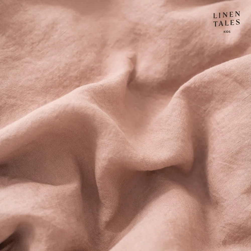 Lniana pościel dziecięca do łóżeczka 100x140 cm – Linen Tales