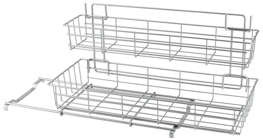 Dodatkowa 2-poziomowa półka kuchenna Metaltex Limpio