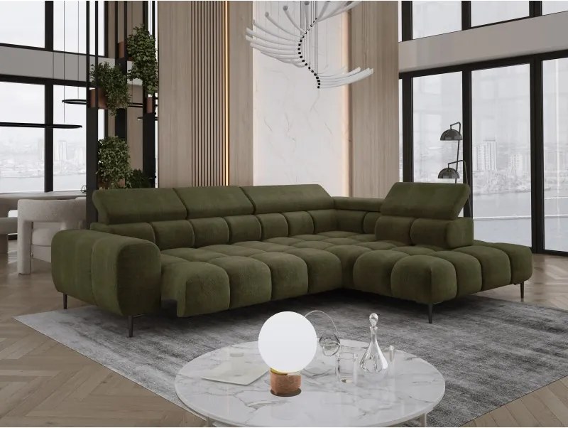 Narożnik PLAZA L Prawostronny w tkaninie EDEN 12 WERSAL