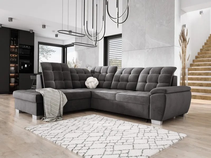 Narożnik LOTTA L wolnostojący Lewostronny tkanina SALVADOR 16 WERSAL