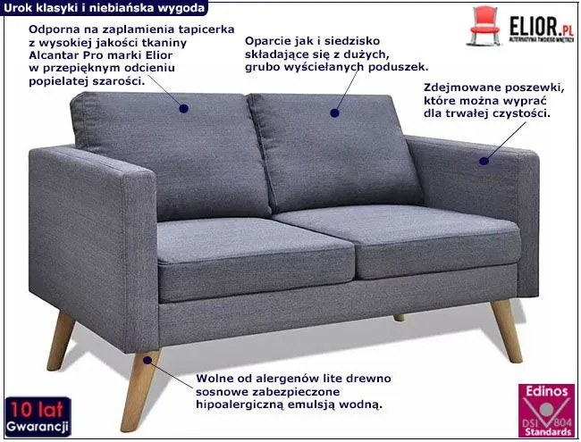 Sofa Dwuosobowa S5-F41