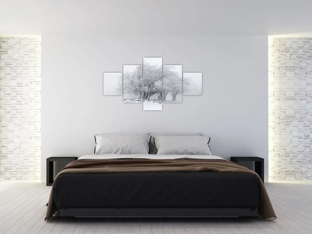 Obraz - Biała zima (125x70 cm)