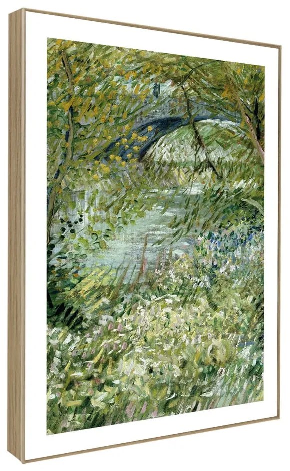 Obrazy - reprodukcje zestaw 3 szt. 30x40 cm Van Gogh & Monet