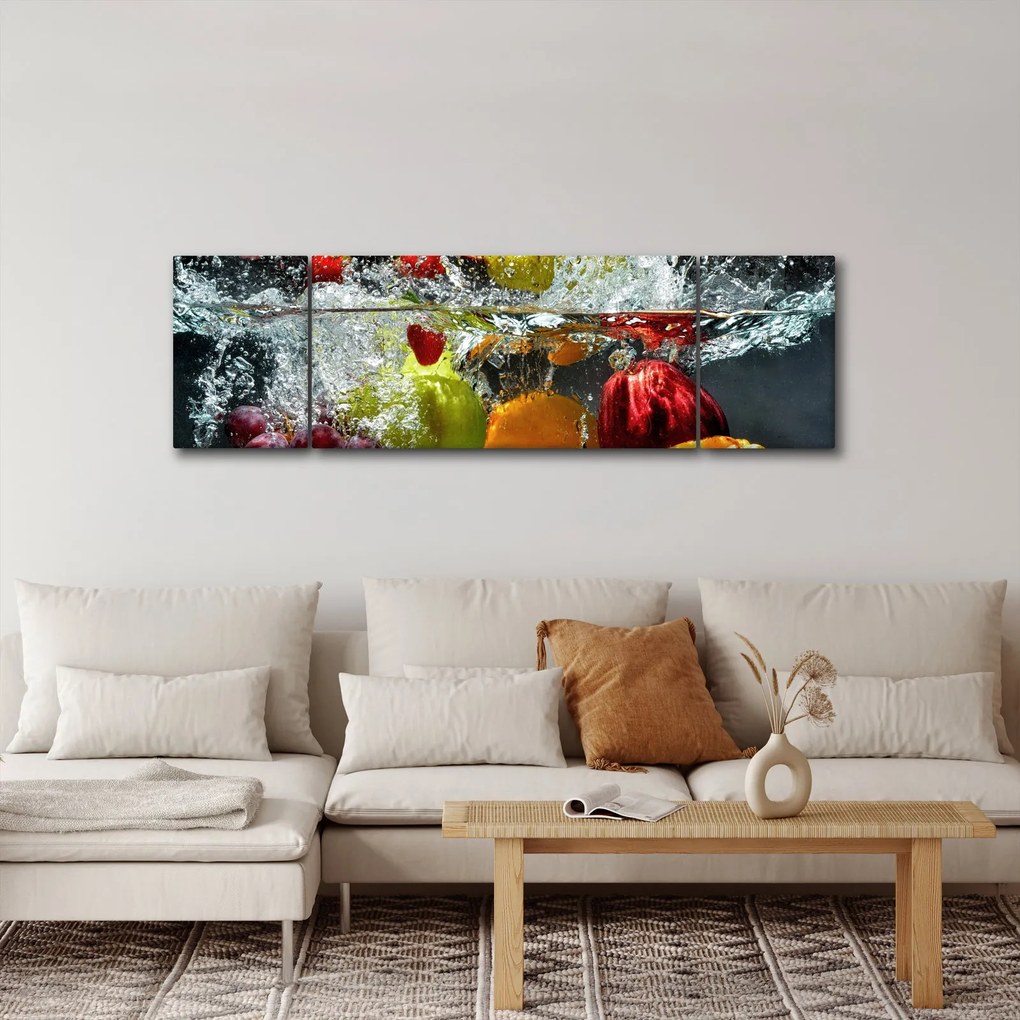 Obraz - Owoce (170x50 cm)