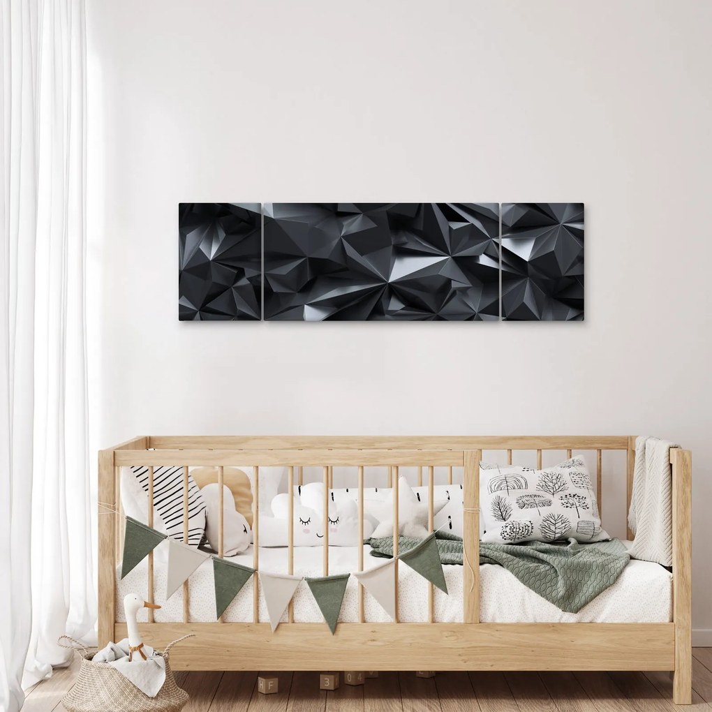 Obraz - Abstrakcja geometryczna (170x50 cm)