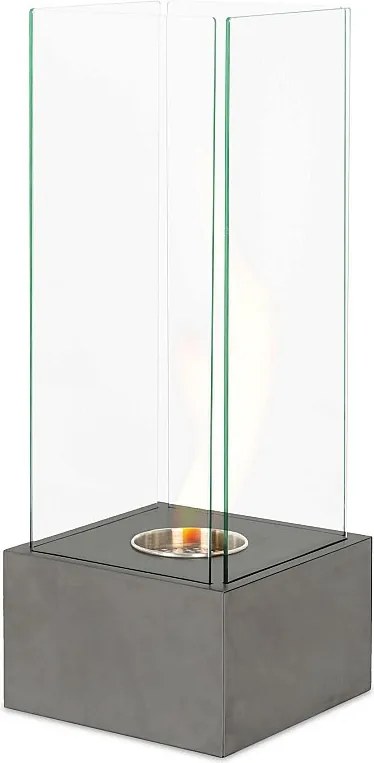 Poziomy - Kominki bioetanolowe ze stali chromowanej