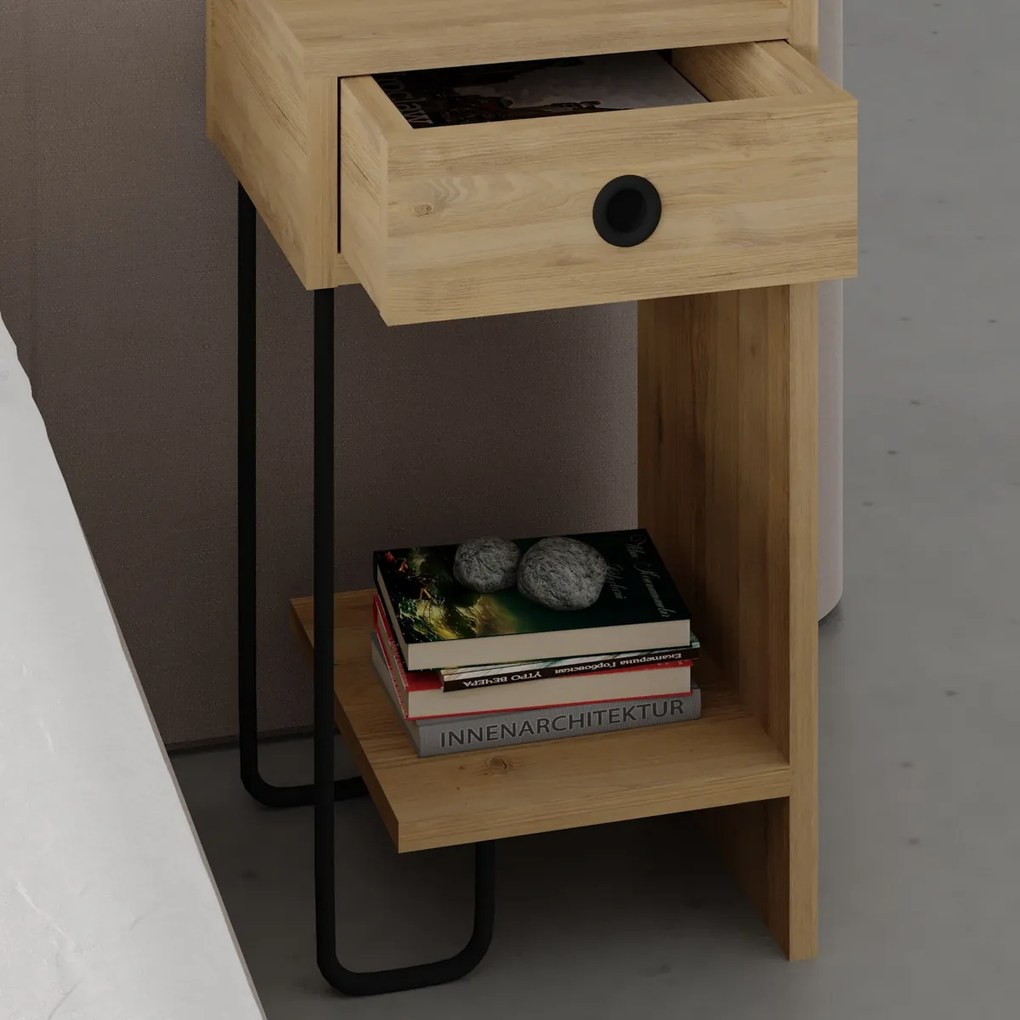 Stolik nocny Sirius Right Oak