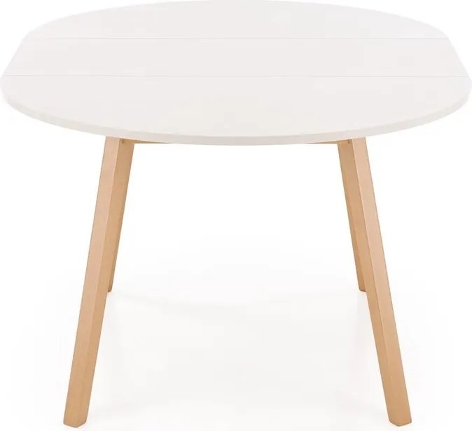 Okrągły rozkładany stół z kaszmirowym blatem Ruben Halmar