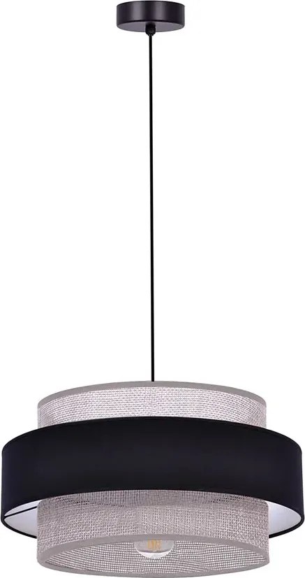 Lampa abażurowa wisząca boho nad stół A6-R26