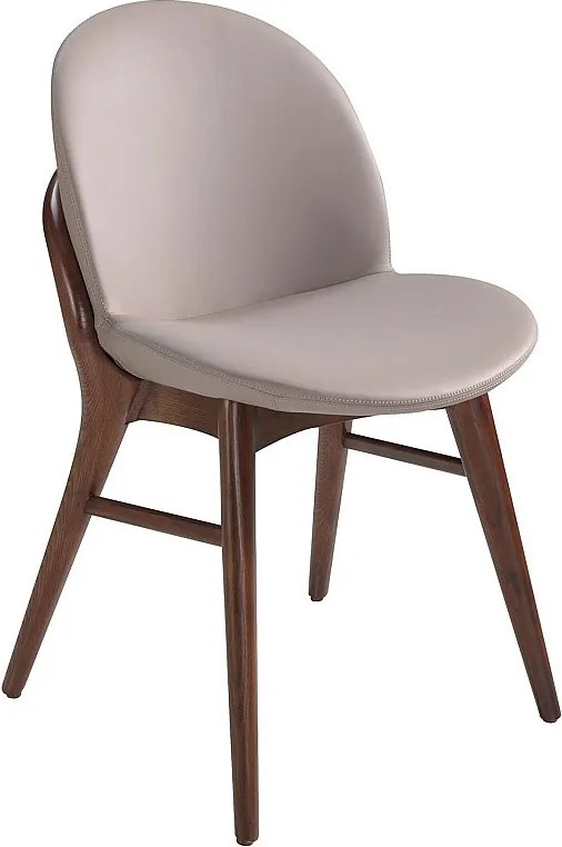 Krzesło z ekoskóry w kolorze ciemnej norek 4107 ANGEL CERDA