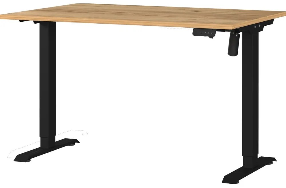 Biurko z elektryczną regulacją wysokości 80x120 cm Boras – Germania