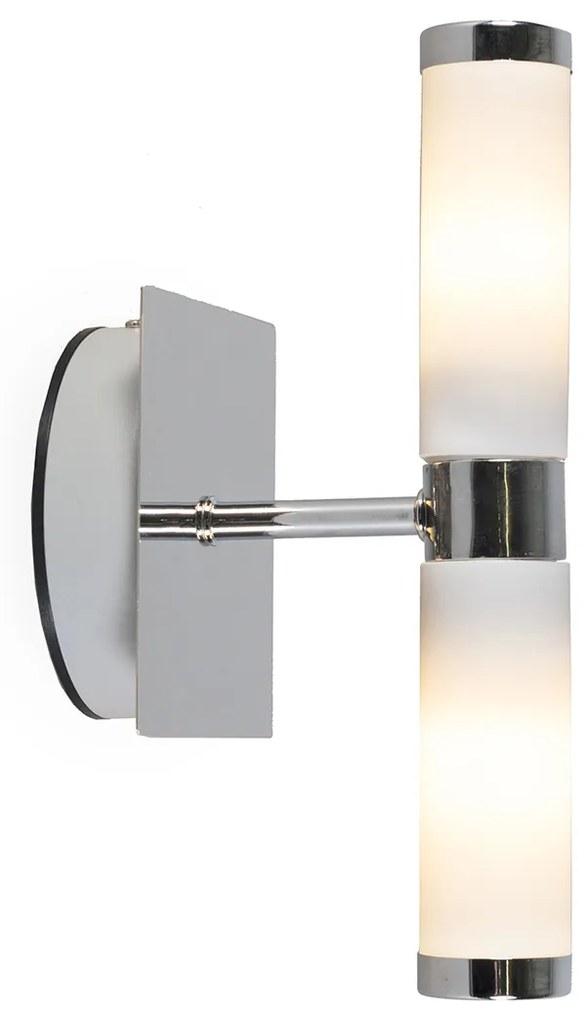 Nowoczesna lampa ścienna chrom IP44 - Bath 2 Nowoczesny Oswietlenie wewnetrzne