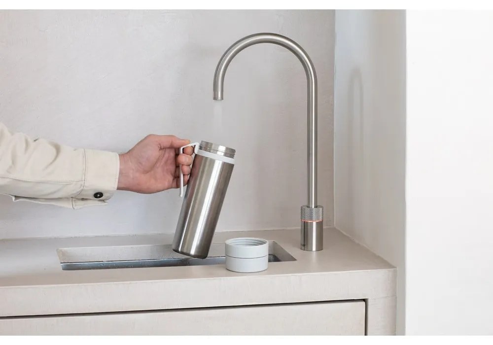 Jasnoszary kubek termiczny 500 ml Make & Take – Brabantia