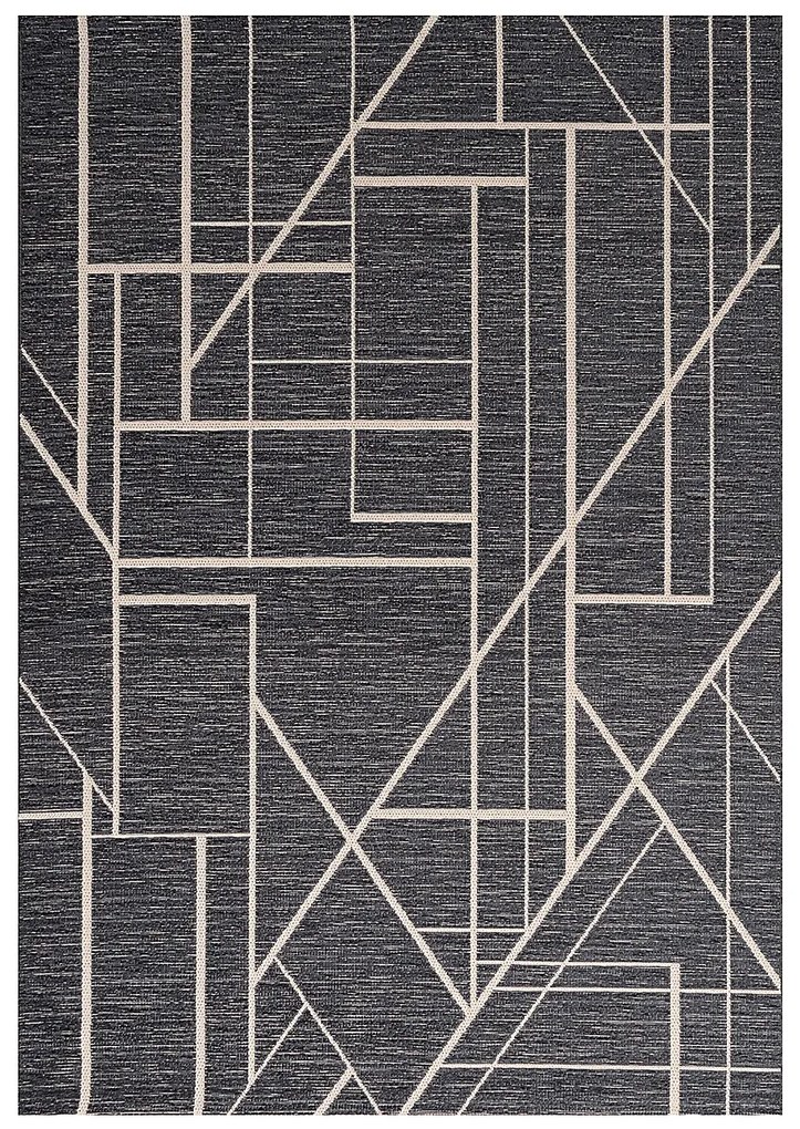Dywan Velvet beige/petrol blue 160x230cm