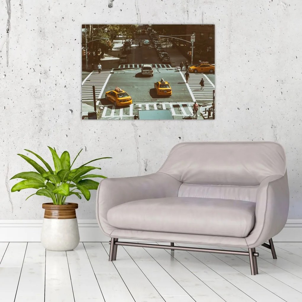Obraz na szkle - New York (70x50 cm)