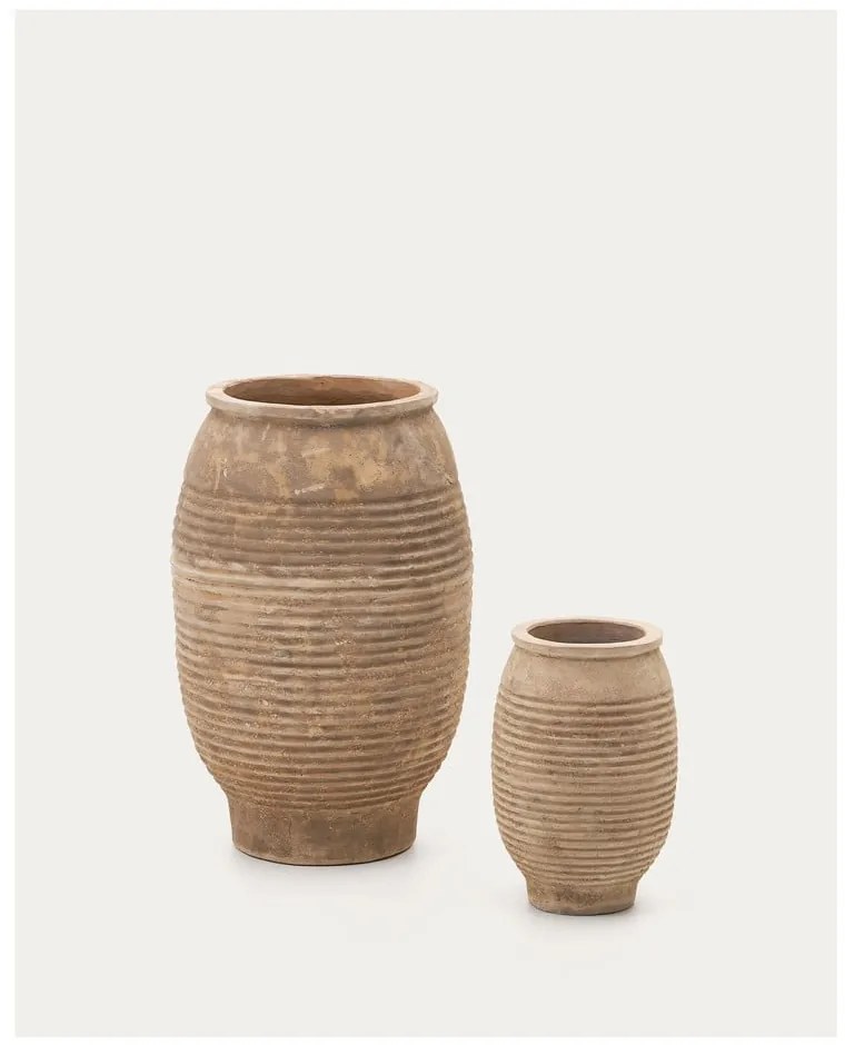 Terakotowe doniczki zestaw 2 szt. ø 54 cm Llonga – Kave Home