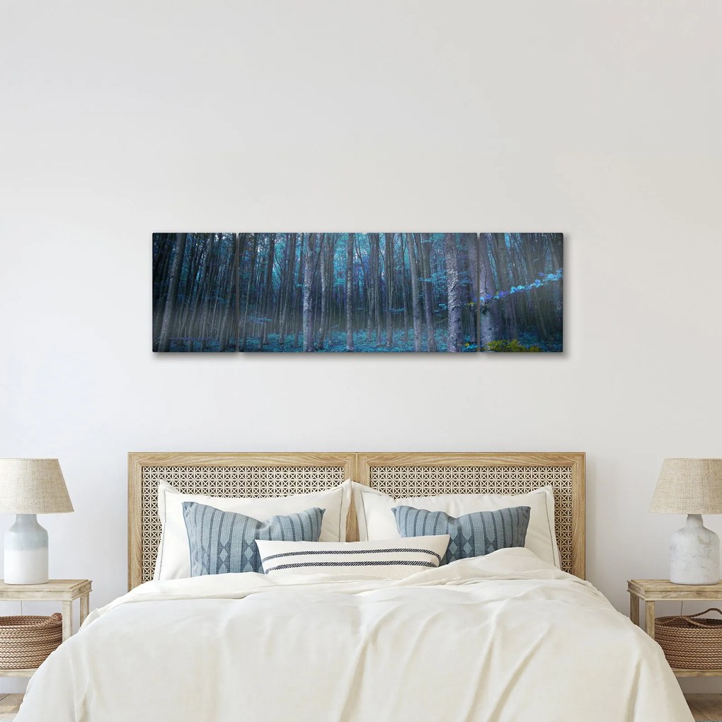 Obraz - Magiczny las (170x50 cm)